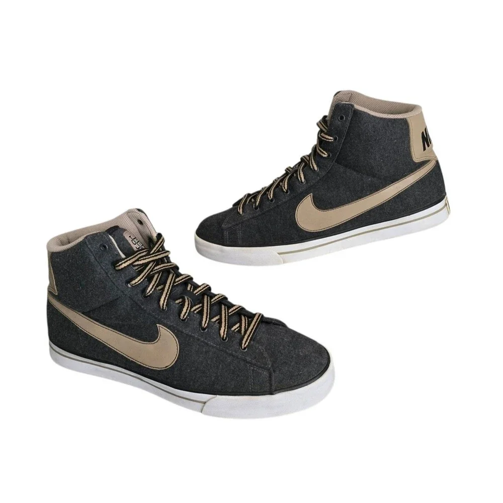 Nike Sweet Classic High Sneakers Mens Size 12 Gray Athletic Shoes 416169-023